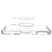 Spigen Ultra Hybrid MagSafe Case for iPhone 17 - White - Cell phone cases and covers<<<HurtelXML