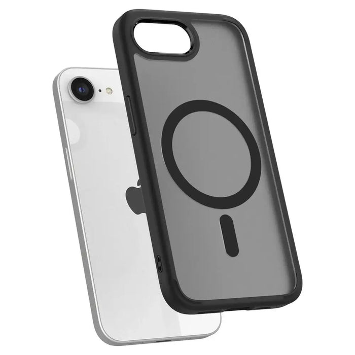 Spigen Ultra Hybrid MagSafe iPhone 16e Case - Black Translucent - Cell phone cases and covers<<<HurtelXML