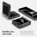 Spigen Ultra Hybrid Pro Case for Samsung Galaxy Z Flip 6 - Clear - Cell phone cases and covers<<<HurtelXML