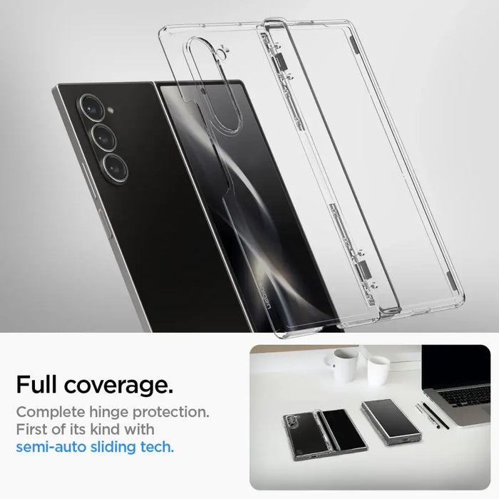 Spigen Ultra Hybrid Pro Case for Samsung Galaxy Z Fold 6 - Transparent - Cell phone cases and covers<<<HurtelXML