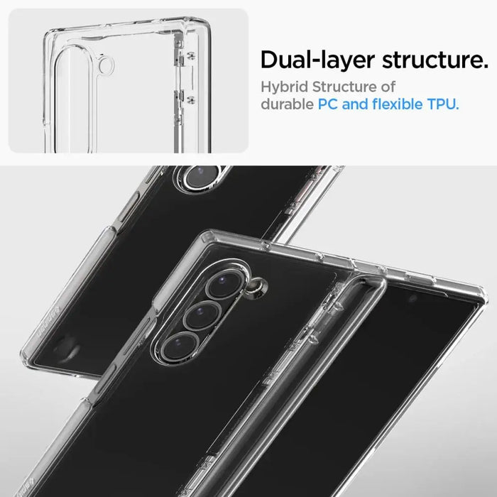 Spigen Ultra Hybrid Pro Case for Samsung Galaxy Z Fold 6 - Transparent - Cell phone cases and covers<<<HurtelXML