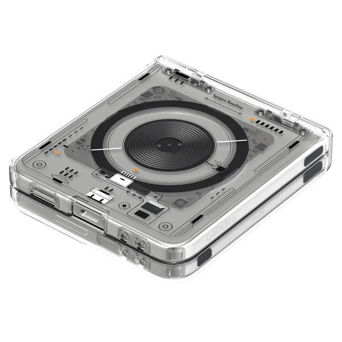 Spigen Ultra Hybrid Pro MagSafe Case for Samsung Galaxy Z Flip 7 Zero One - Transparent - Cell phone cases