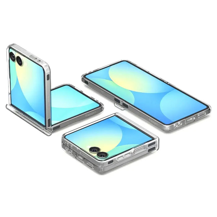 Spigen Ultra Hybrid Pro MagSafe Case for Samsung Galaxy Z Flip 7 Zero One - Transparent - Cell phone cases