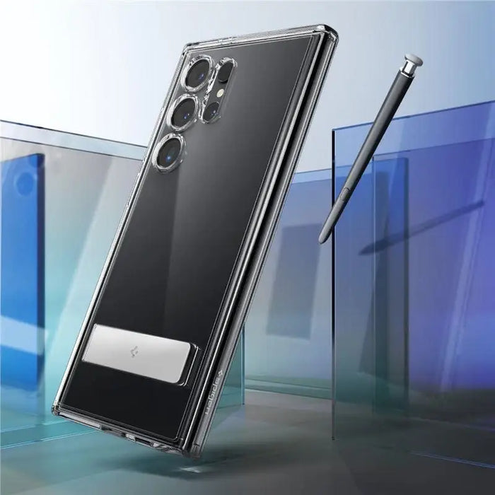 Spigen Ultra Hybrid S Case for Samsung Galaxy S24 Ultra - Transparent - Cell phone cases and covers<<<HurtelXML