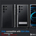 Spigen Ultra Hybrid S Case for Samsung Galaxy S24 Ultra - Transparent - Cell phone cases and covers<<<HurtelXML