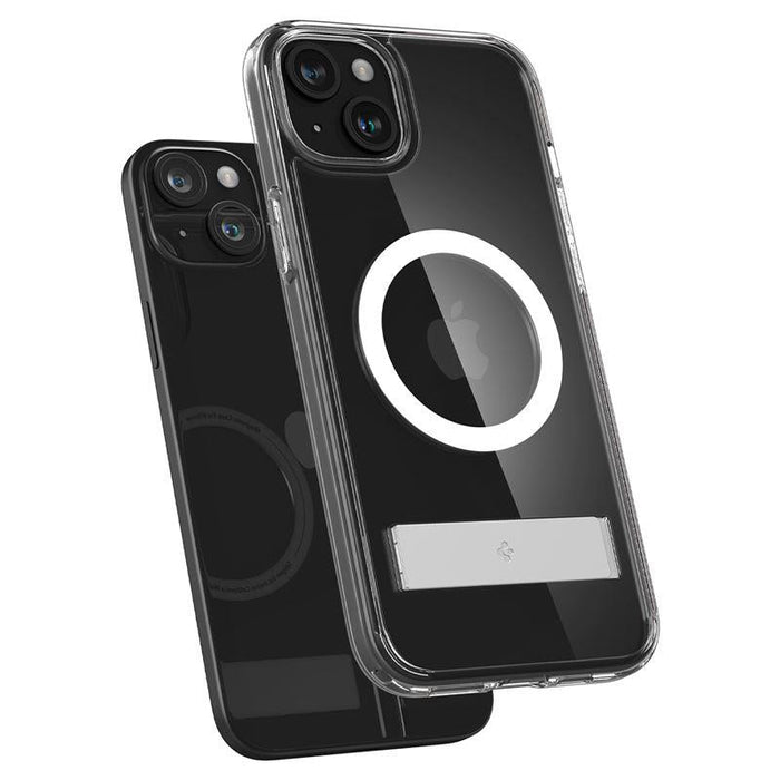 Spigen Ultra Hybrid S MagSafe crystal clear - iPhone 15 Plus - Cell phone cases and covers<<<HurtelXML