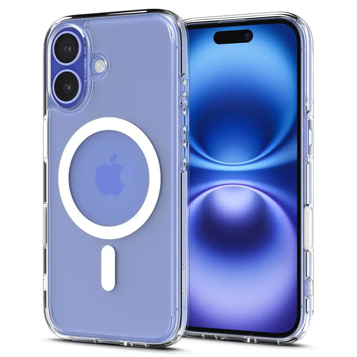 Spigen Ultra Hybrid ’T’ MagSafe iPhone 16 Case - White - Cell phone cases and covers<<<HurtelXML
