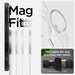 Spigen Ultra Hybrid ’T’ MagSafe iPhone 16e Case - Translucent Black - Cell phone cases and covers<<<HurtelXML