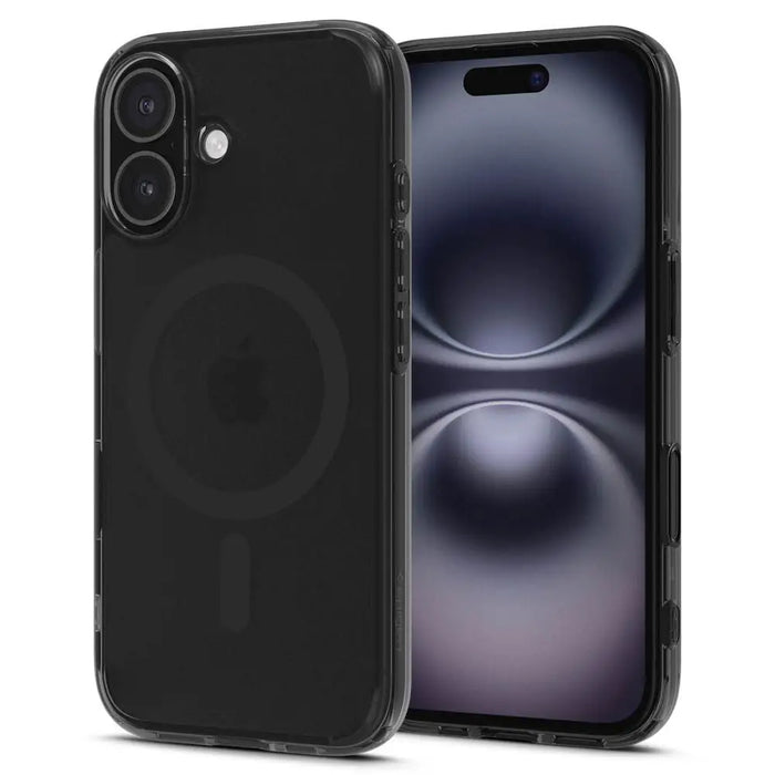 Spigen Ultra Hybrid ’T’ MagSafe iPhone 16e Case - Translucent Black - Cell phone cases and covers<<<HurtelXML