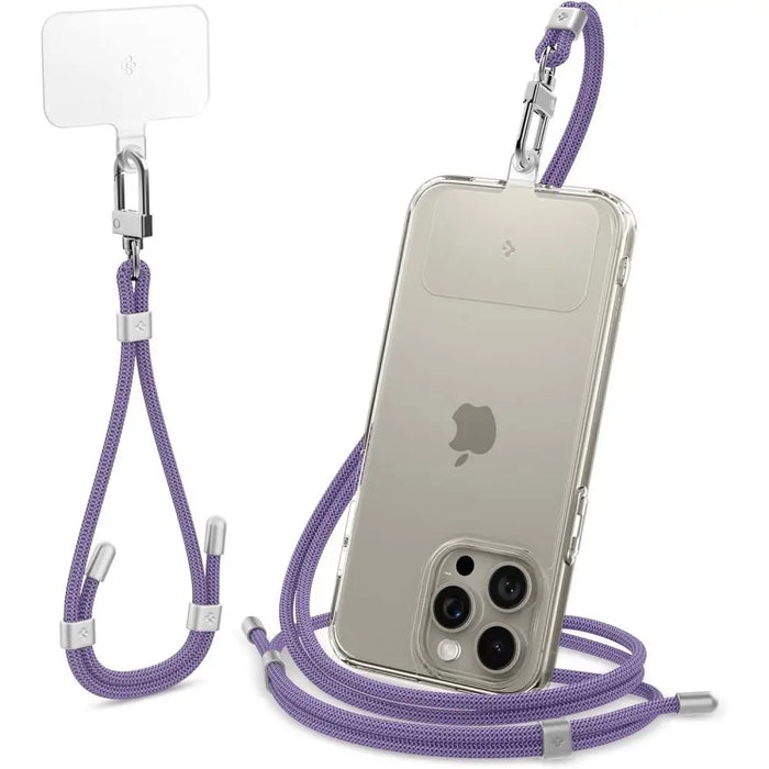 Spigen Universal Set Lanyard and Pendant - Purple - Other cell phone equipment<<<HurtelXML
