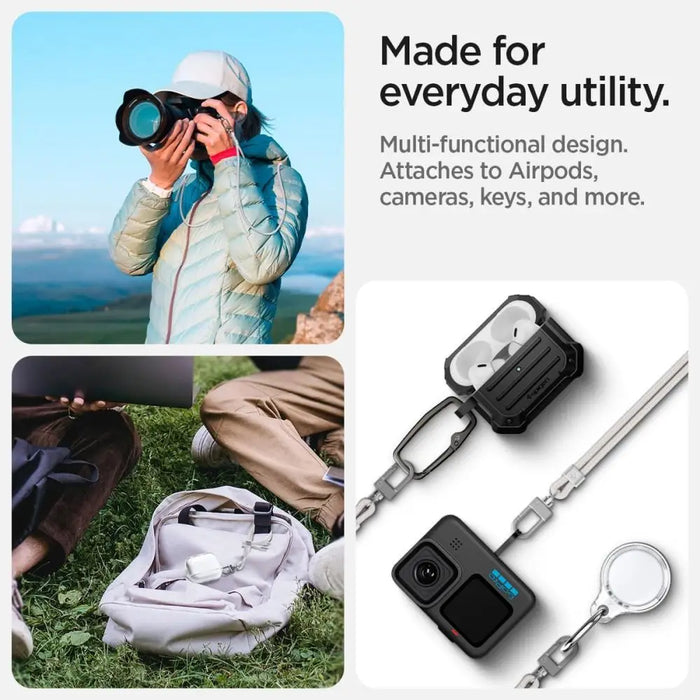 Spigen Universal Set Lanyard and Pendant - White - Other cell phone equipment<<<HurtelXML