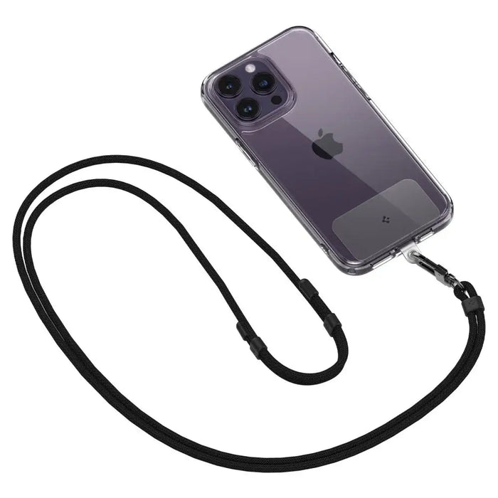 Spigen Universal Strap Set Lanyard and Pendant - Black - Other cell phone equipment<<<HurtelXML