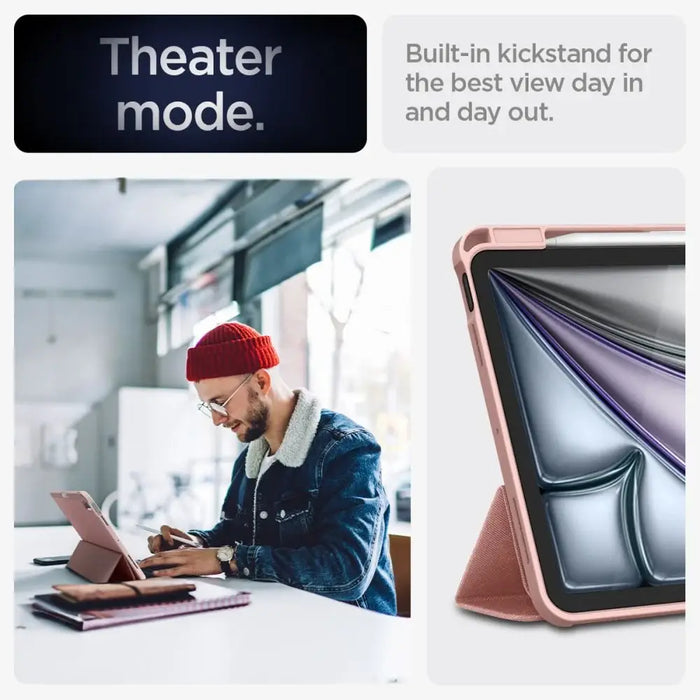 Spigen Urban Fit Case for iPad Air 10.9’’ 4/5 2020-2022 / 11.6’’ 2024 - Pink - Cell phone cases and covers<<<HurtelXML