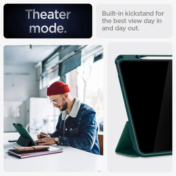 Spigen Urban Fit iPad Air 13’’ 2024 Case - Green - Cell phone cases and covers<<<HurtelXML