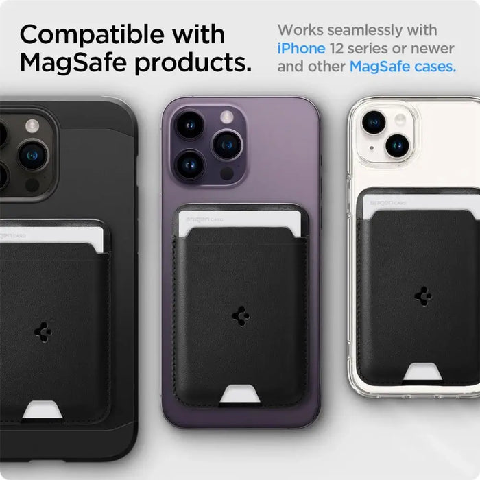 Spigen Valentinus Pro MagSafe Case - Black - Cell phone cases and covers<<<HurtelXML