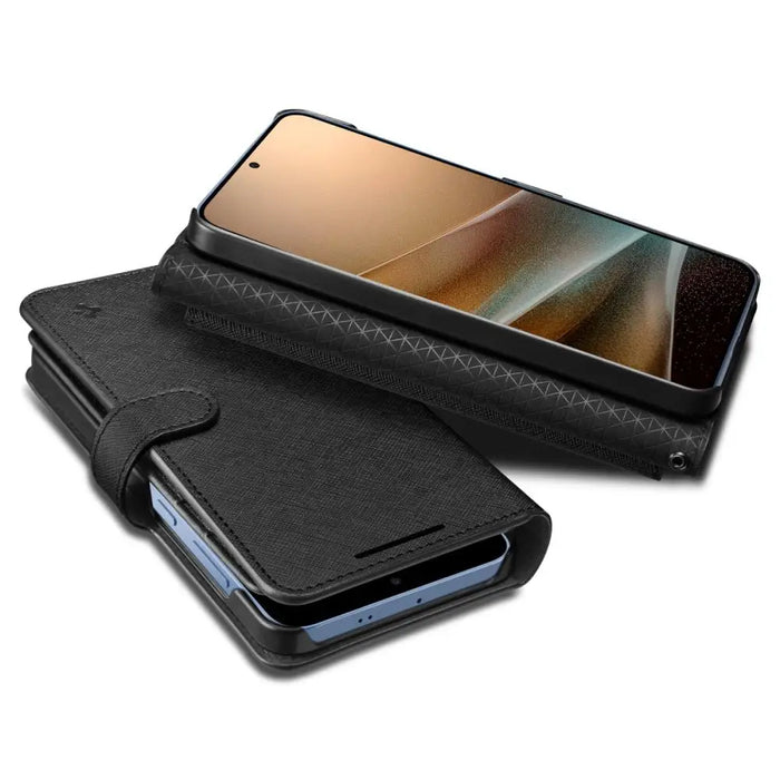 Spigen Wallet ’S’ Case for Samsung Galaxy S25+ - Black - Cell phone cases and covers<<<HurtelXML