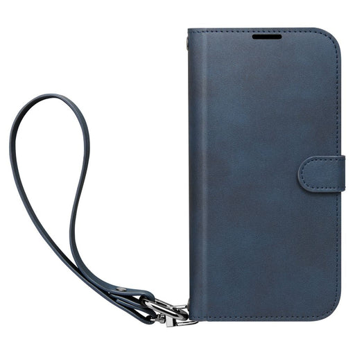Spigen Wallet S Pro Case for iPhone 15 Pro - Navy Blue - Cell phone cases and covers<<<HurtelXML