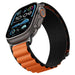 Spigen WBF1 Strap for Apple Watch 44 / 45 / 46 / 49 mm - Black and Orange - Other cell phone equipment<<<HurtelXML