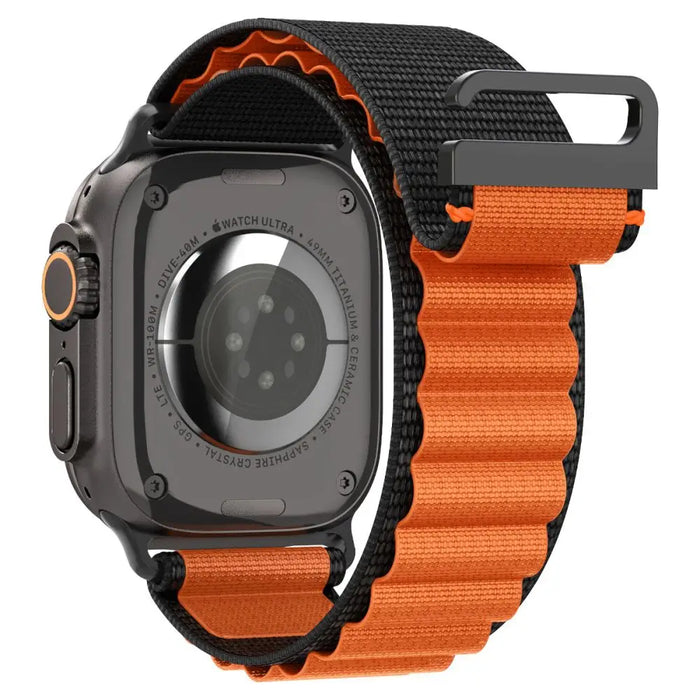 Spigen WBF1 Strap for Apple Watch 44 / 45 / 46 / 49 mm - Black and Orange - Other cell phone equipment<<<HurtelXML
