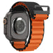 Spigen WBF1 Strap for Apple Watch 44 / 45 / 46 / 49 mm - Black and Orange - Other cell phone equipment<<<HurtelXML