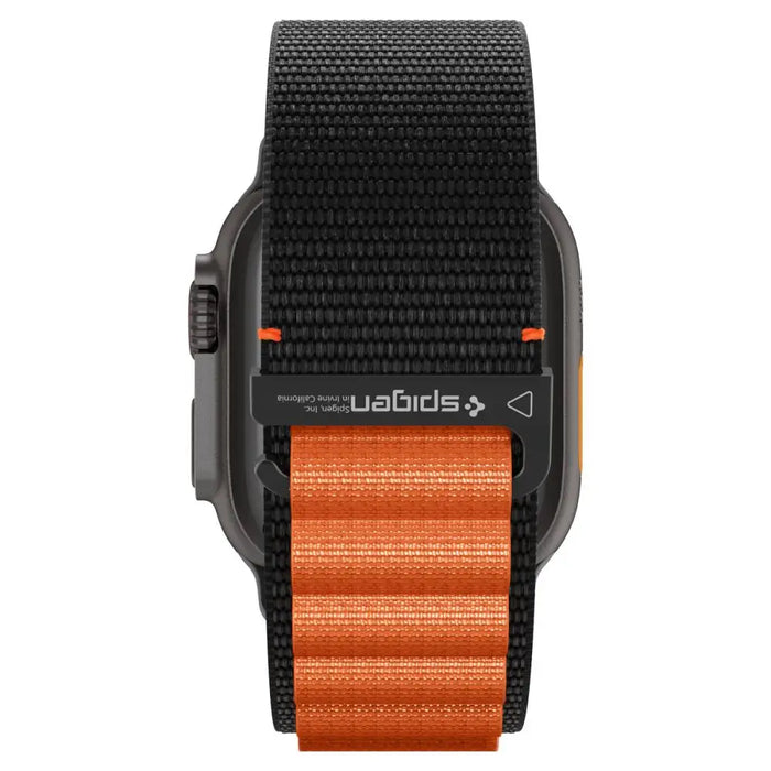 Spigen WBF1 Strap for Apple Watch 44 / 45 / 46 / 49 mm - Black and Orange - Other cell phone equipment<<<HurtelXML