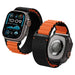 Spigen WBF1 Strap for Apple Watch 44 / 45 / 46 / 49 mm - Black and Orange - Other cell phone equipment<<<HurtelXML