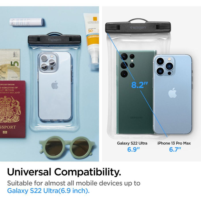 Spigen Aqua Shield A610 Case Waterproof Floating on Water - Transparent