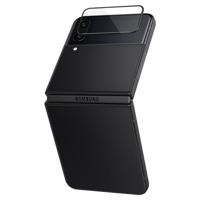 Spigen Glas.tR EZ Fit FC Tempered Glass with Hinge Film for Samsung Galaxy Z Flip 4 - Black 2 pcs.