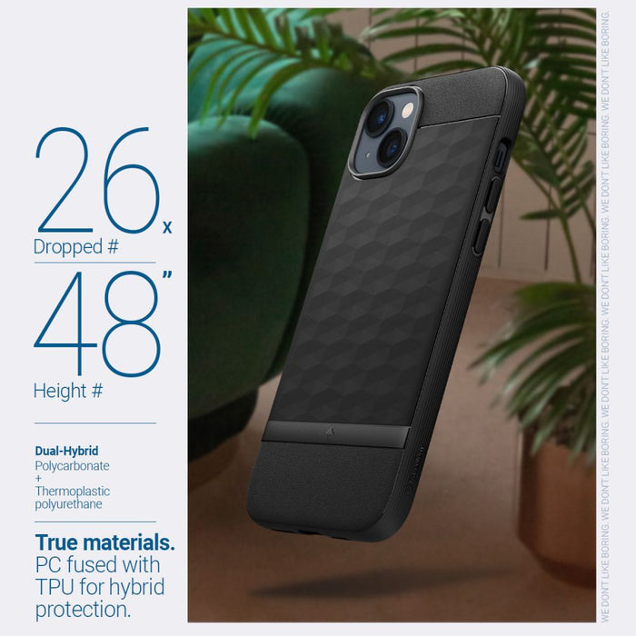 Caseology Parallax Mag MagSafe iPhone 14 Plus Case - Matte Black
