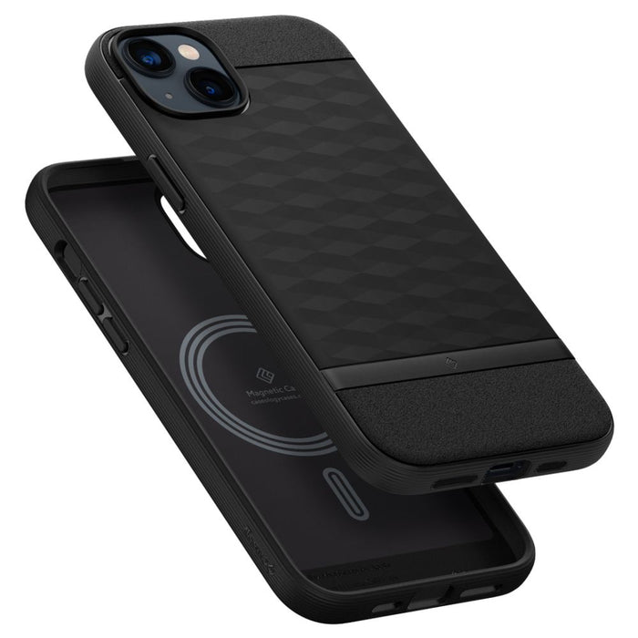Caseology Parallax Mag MagSafe iPhone 14 Plus Case - Matte Black