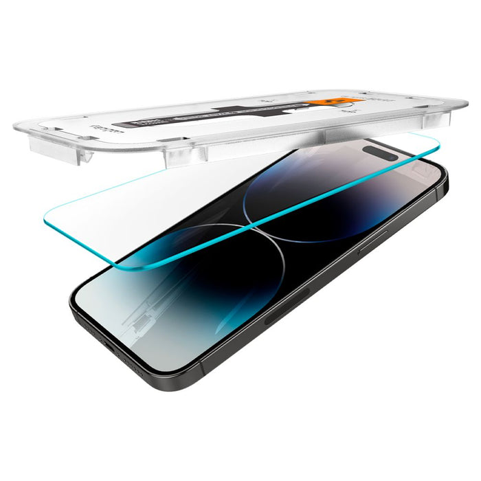 Spigen Glas.tR EZ Fit tempered glass for iPhone 14 Pro - 2 pcs.
