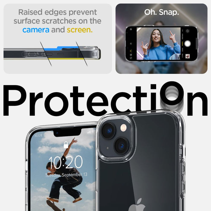 Spigen Ultra Hybrid iPhone 14 Case - Clear