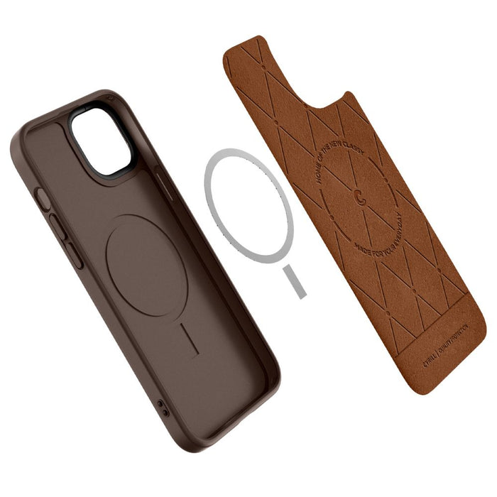 Spigen Cyrill Kajuk Mag Case with MagSafe for iPhone 14 Plus - Brown