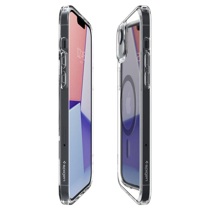 Spigen Ultra Hybrid Mag Case with MagSafe for iPhone 14 Plus - Clear Gray