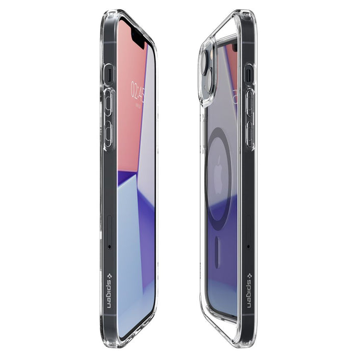 Spigen Ultra Hybrid Mag Case with MagSafe for iPhone 14 Plus - Clear Gray