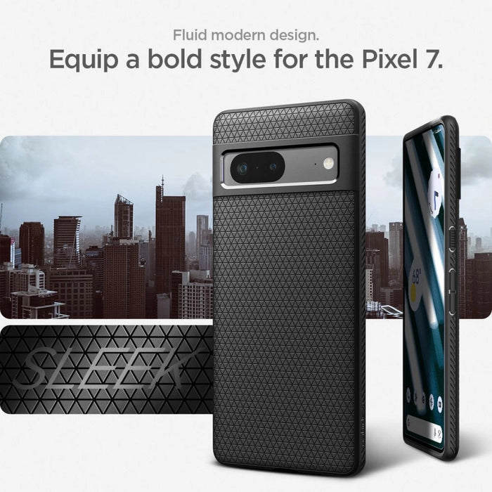 Spigen Liquid Air Case for Google Pixel 7 - Matte Black
