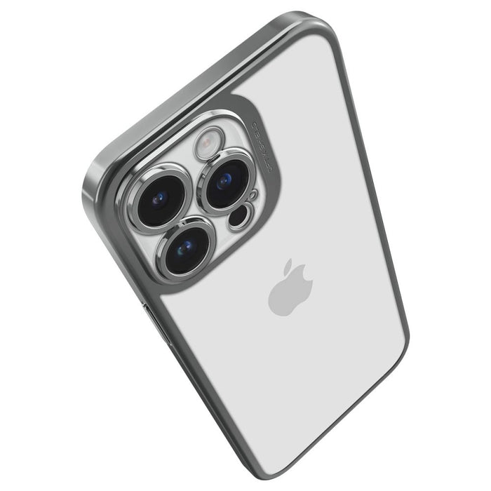 Spigen Optik Crystal iPhone 14 Pro Case - Clear Gray