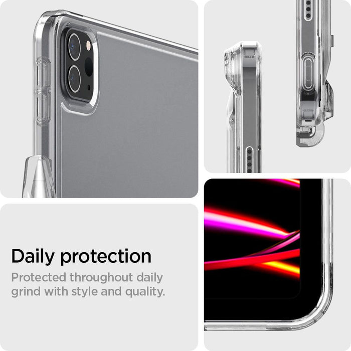 Spigen Airskin Hybrid S Case for iPad Pro 12.9'' 2021 / 2022 - Transparent