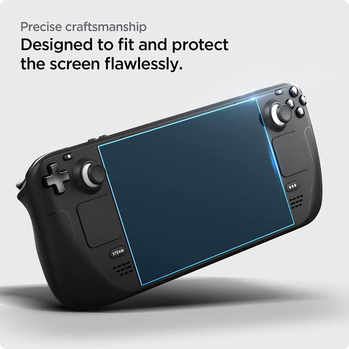 Spigen Glas.tR EZ Fit Tempered Glass for Steam Deck