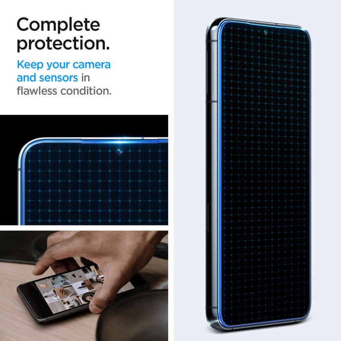 Spigen Glas.tR EZ Fit Tempered Glass for Samsung Galaxy S23 - 2 pcs.
