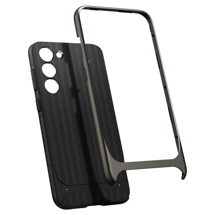 Spigen Neo Hybrid Case for Samsung Galaxy S23+ - Metallic Gray