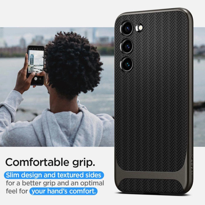 Spigen Neo Hybrid Case for Samsung Galaxy S23+ - Metallic Gray