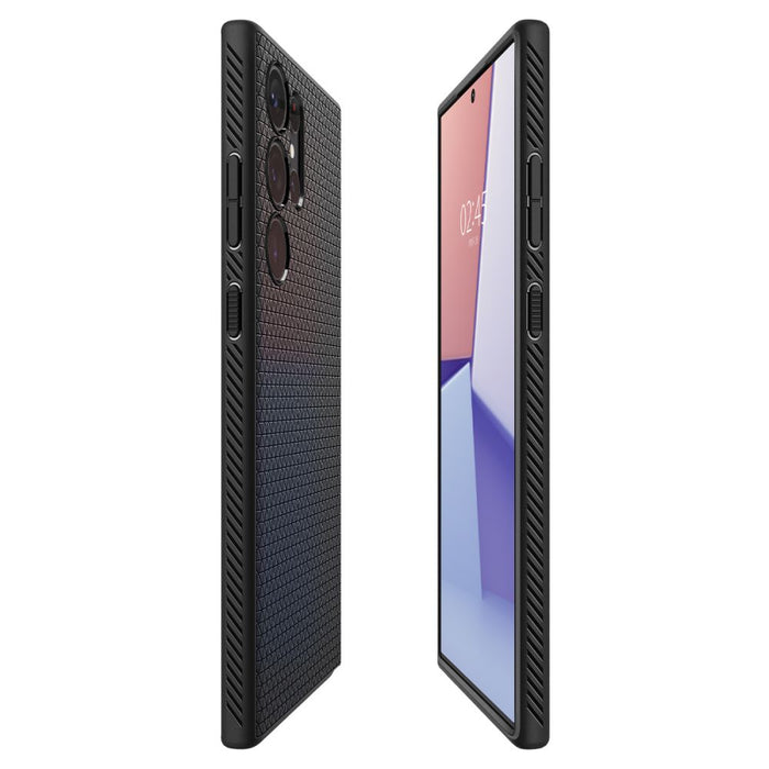 Spigen Liquid Air Case for Samsung Galaxy S23 Ultra - Matte Black