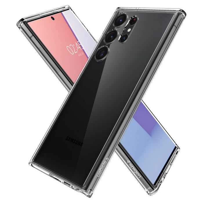 Spigen Ultra Hybrid Case for Samsung Galaxy S23 Ultra - Transparent