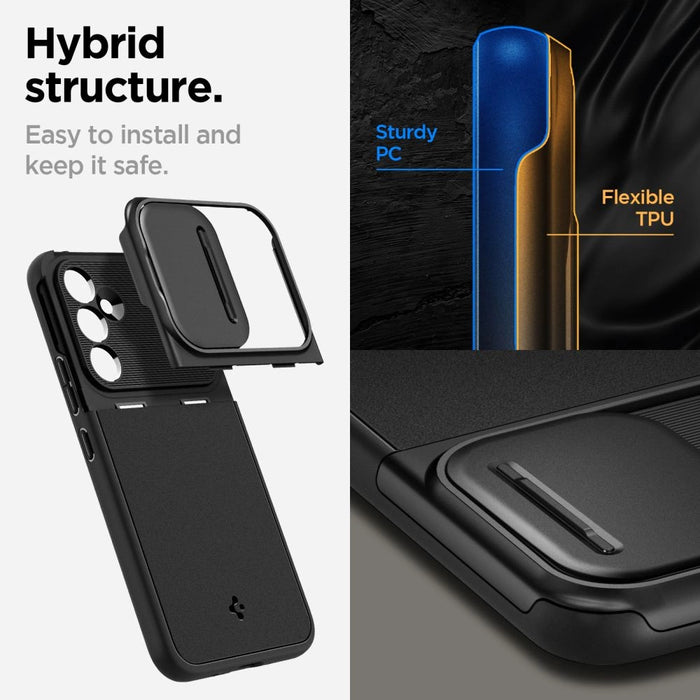 Spigen Optik Armor Case for Samsung Galaxy A54 5G - Black