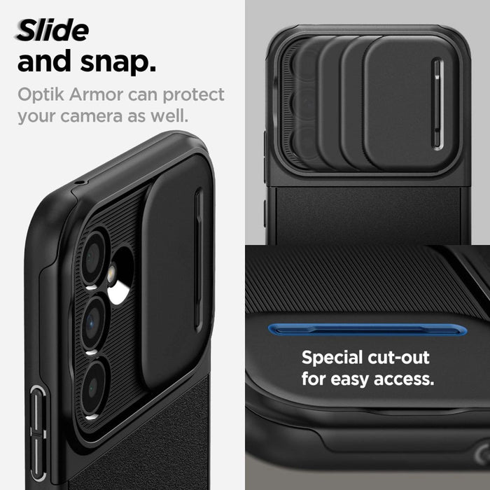 Spigen Optik Armor Case for Samsung Galaxy A54 5G - Black
