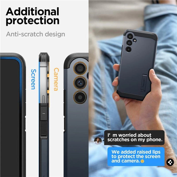 Spigen Tough Armor Case for Samsung Galaxy A54 5G - Black Metal