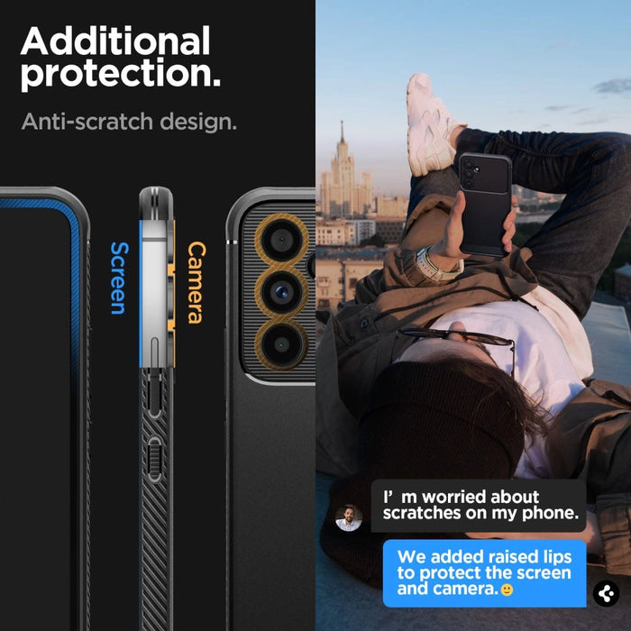 Spigen Rugged Armor Case for Samsung Galaxy A54 5G - Matte Black