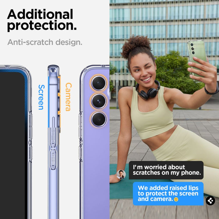 Spigen Liquid Crystal Case for Samsung Galaxy A54 5G - Transparent