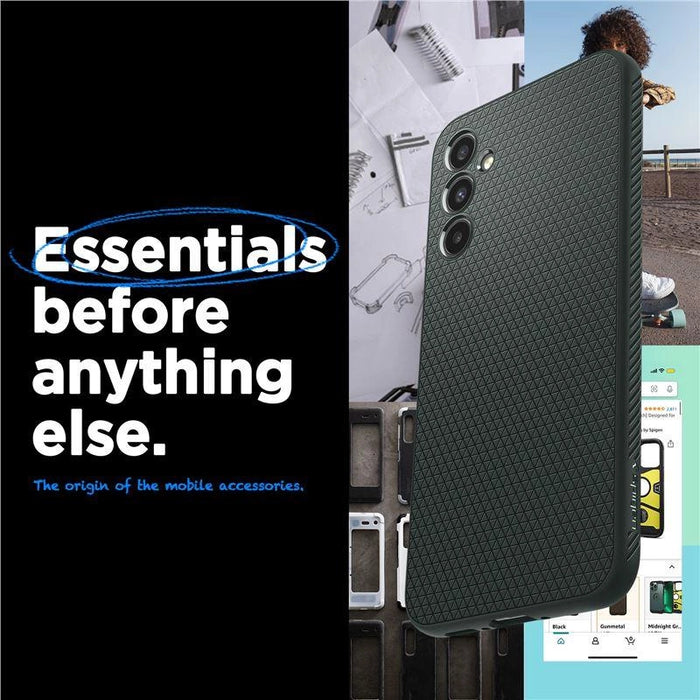 Spigen Liquid Air Case for Samsung Galaxy A34 5G - Dark Green